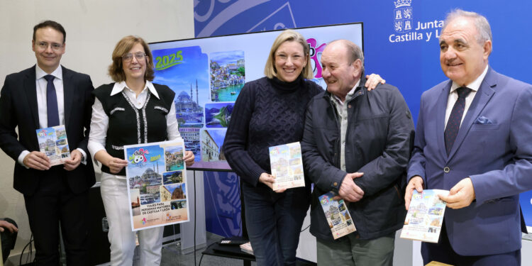 Así serán los viajes del 'Club de los 60' de Castilla y León este 2025