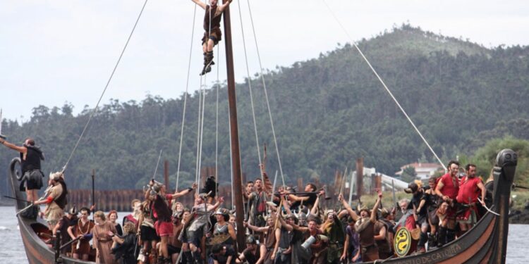 para visitar un auténtico pueblo vikingo sólo tienes que viajar hasta Galicia
