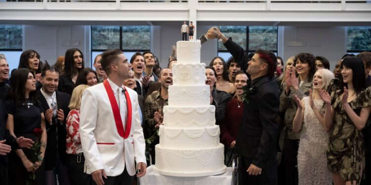 “Love Needs to Be Seen”—How Two Fashion Designers Turned a Menswear Runway Into Their Wedding
