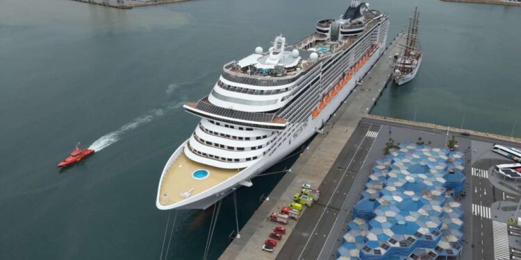 España bate un nuevo récord de cruceros, con 12,8 millones de visitantes en 2024