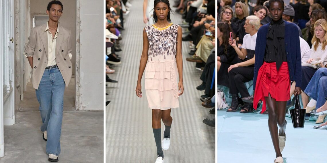 Cómo llevar mocasines blancos en looks elegantes esta Primavera-Verano 2025