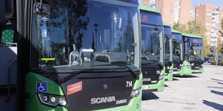 Autobuses interurbanos de la Comunidad de Madrid