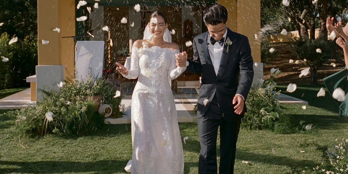 The Bride Wore Vintage Chanel to Marry at Her Childhood Home in Portugal
