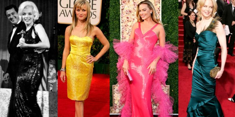 Mejores vestidos de los Golden Globes en la historia: lista completa