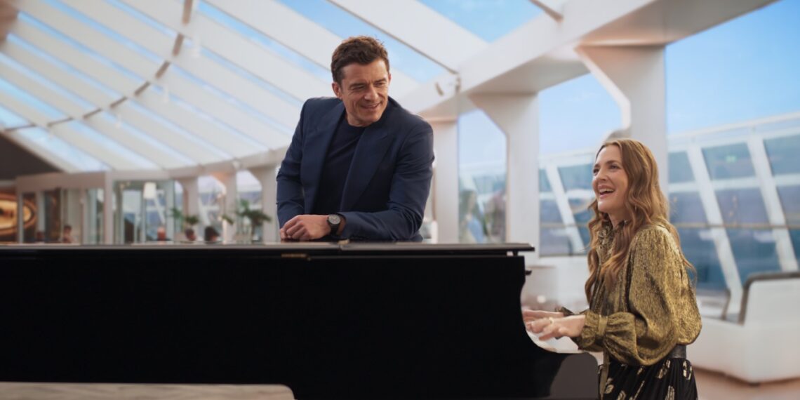 MSC CRUCEROS ANUNCIA QUE DREW BARRYMORE Y ORLANDO BLOOM PROTAGONIZARÁN EL COMERCIAL DE “BIG GAME” - Sitemarca