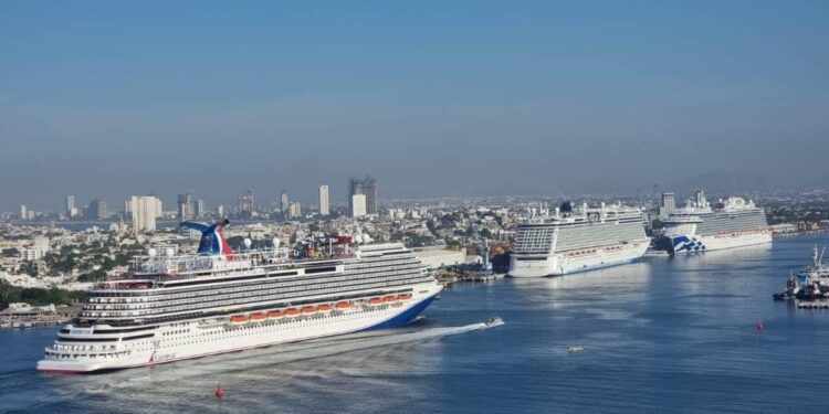 Mazatlán cerró el 2024 con 122 cruceros: ¿Cuántos llegarán este 2025?