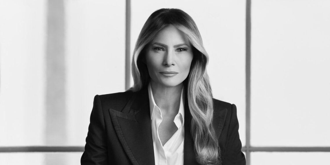 Melania Trump Cosplays ‘The Apprentice’ In Her Official White House Portrait