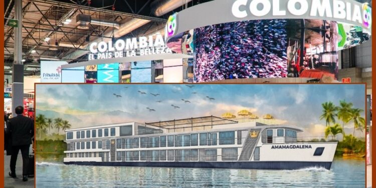 Cruceros por el Río Magdalena, entre las ofertas más atractivas de Colombia en la Fitur – 2025