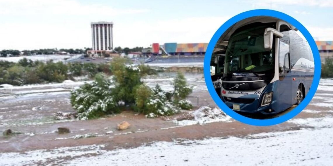 Nuevo Laredo: líneas de autobuses de pasajeros cancelan viajes por las bajas temperaturas