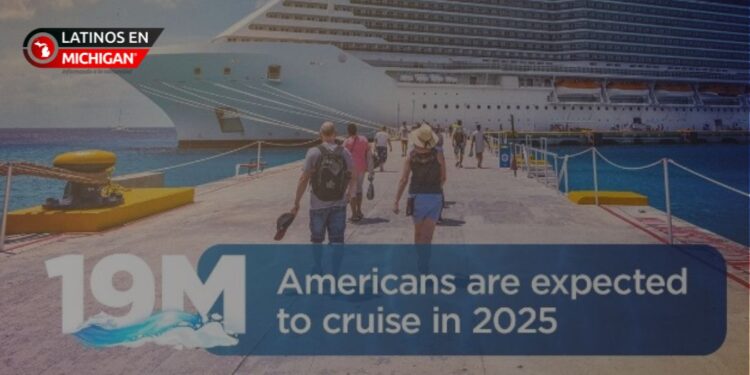 AAA: 2025 se proyecta como el tercer año consecutivo de récord en pasajeros de cruceros