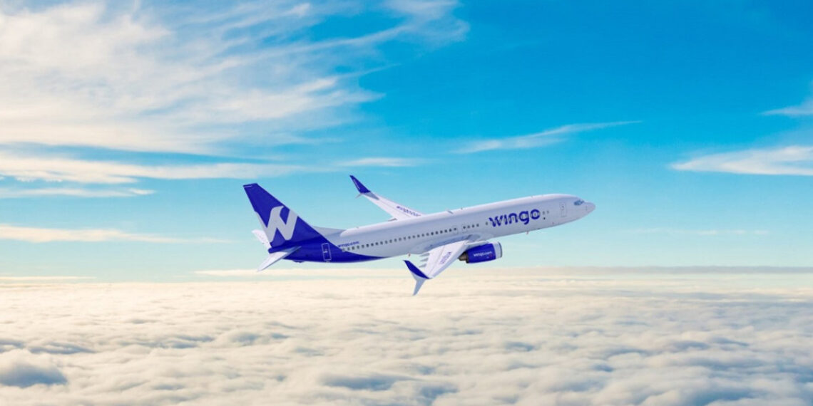 Wingo, la nueva aerolínea low cost que conectará Argentina y otros países. Foto: X @wingo.