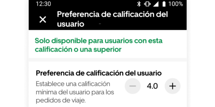 A partir de esta semana, conductores de Uber podrán bloquear a usuarios para próximos viajes
