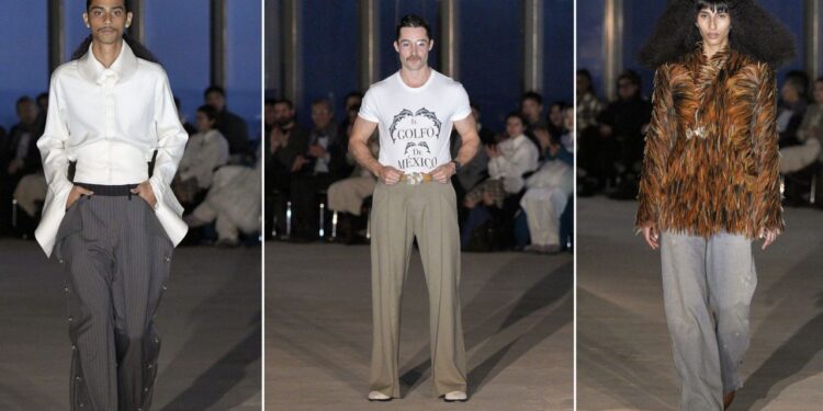 El diseñador mexicano Campillo triunfa en New York Fashion Week: “Esta colección se trata de dualidad: mezcla lo real con lo surreal, la tradición con la modernidad, la masculinidad con la feminidad”