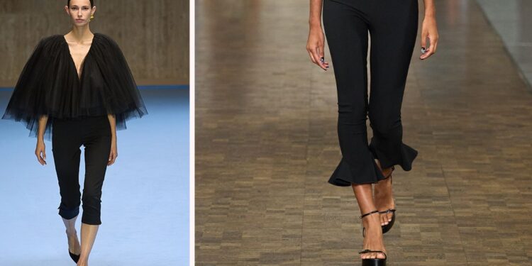Los zapatos con pantalones capri de los 90 que vuelven en Primavera-Verano 2025