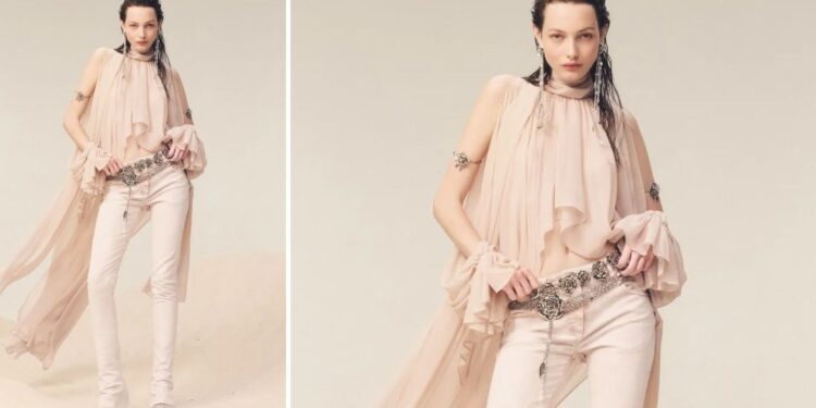 Cómo llevar blusas largas con skinny jeans en Primavera-Verano 2025, según tendencias