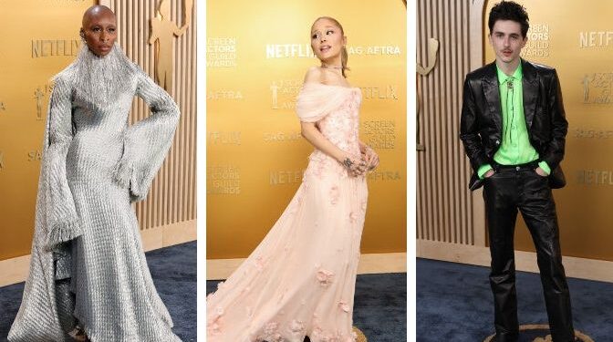 Mejores vestidos en los SAG Awards 2025