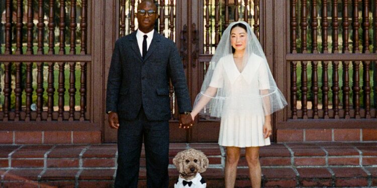Lulu Wang and Barry Jenkins Ended 2024 With a Surprise Backyard Wedding in Los Angeles