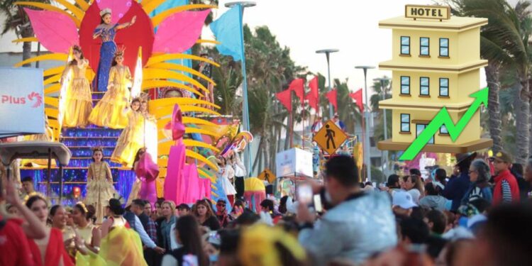 Agencias de Durango reportan un 80% de ocupación hotelera en Mazatlán por el Carnaval