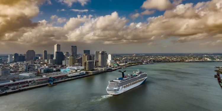 Puerto de New Orleans alcanzó un año récord con 1.2 millones de cruceristas atendidos en 2024