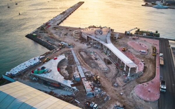 Reprograman para fines de marzo fin de obras en nuevo Mindelo Cruise Terminal