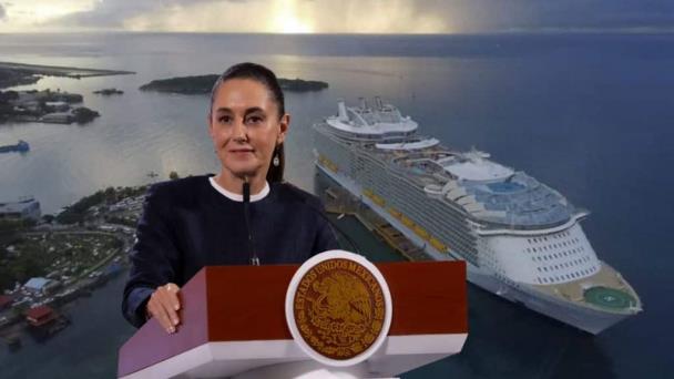 Sheinbaum analiza traer de vuelta los cruceros turísticos en Veracruz