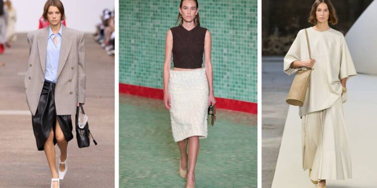 Zapatos de tacón en tendencia para la oficina en Primavera-Verano 2025, según pasarelas