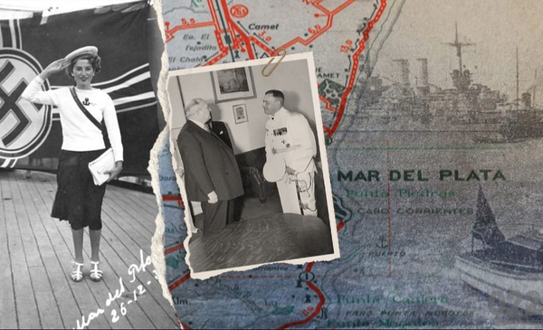 Un crucero escuela, un viaje de buena voluntad y una cena de gala, el primer registro de presencia Nazi en Mar del Plata