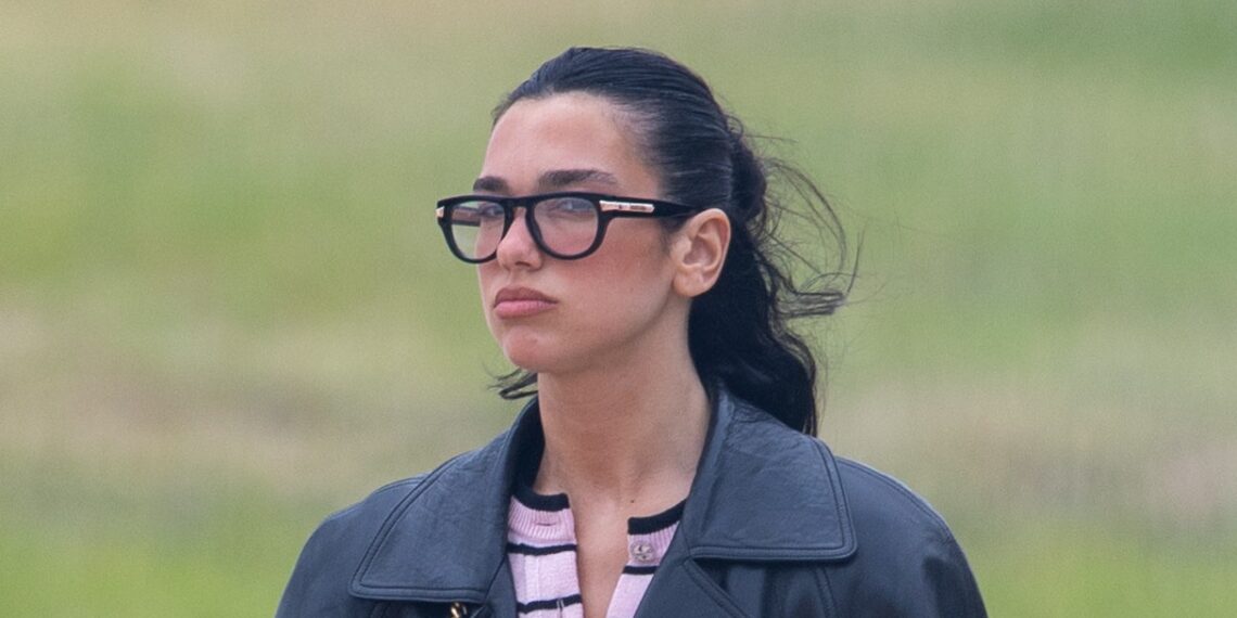 Dua Lipa Is Over Tiny Baby Bayonetta Glasses