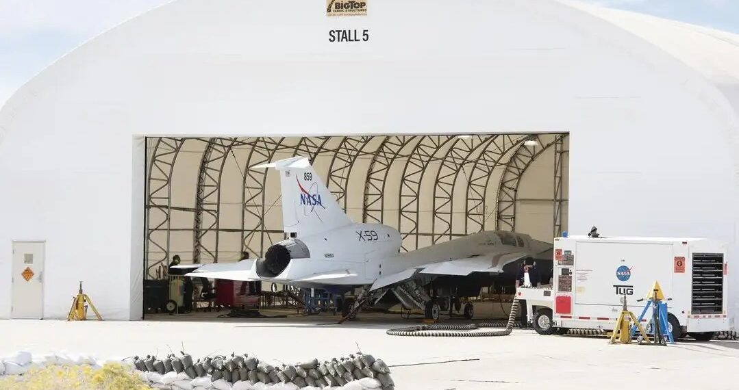 El avión supersónico silencioso de la NASA cumple el control de crucero – La Jornada San Luis