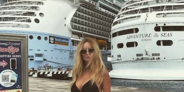 Muere novia de rockero al caer de un crucero tras fuerte discusión
