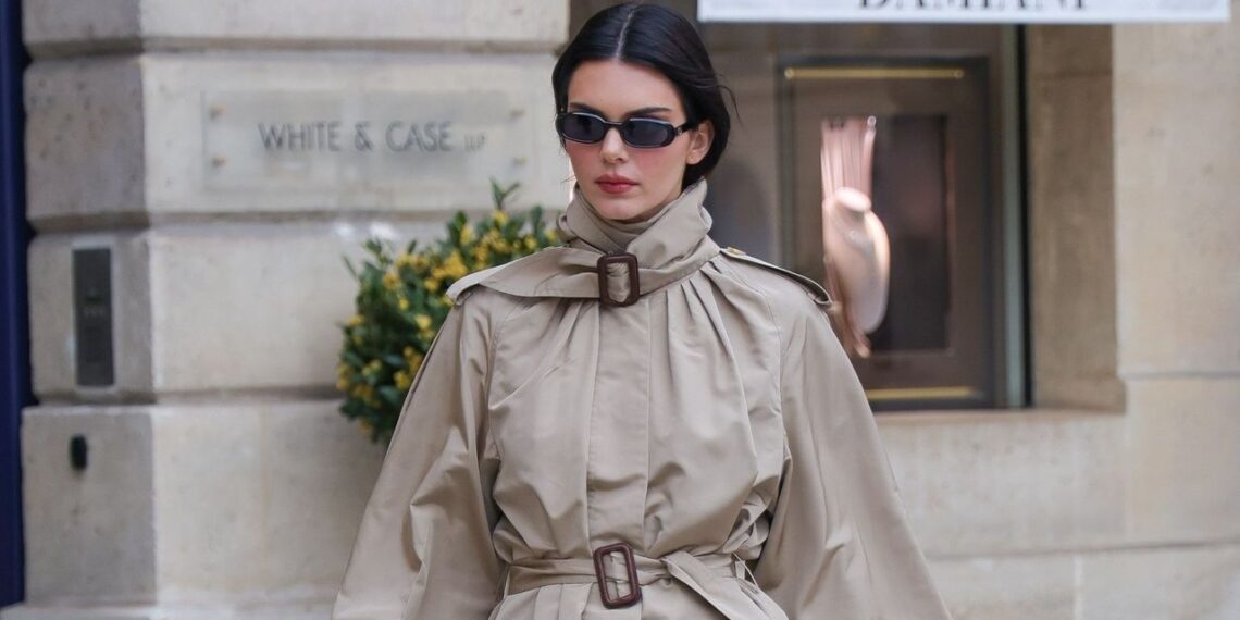Kendall Jenner’s Spring Staple? An Updated Trench Coat