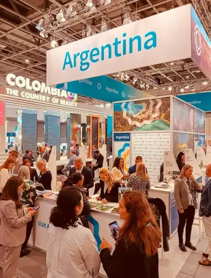Las Cataratas del Iguazú en la vitrina del “Mundo de los viajes” en Berlín