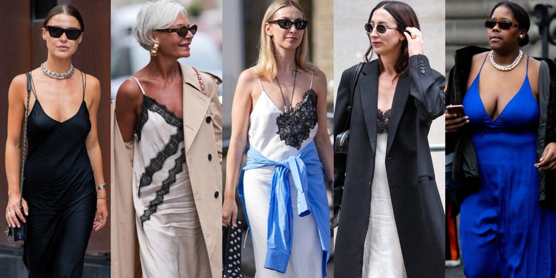 The Best Slip Dress Outfits to Wear This Spring