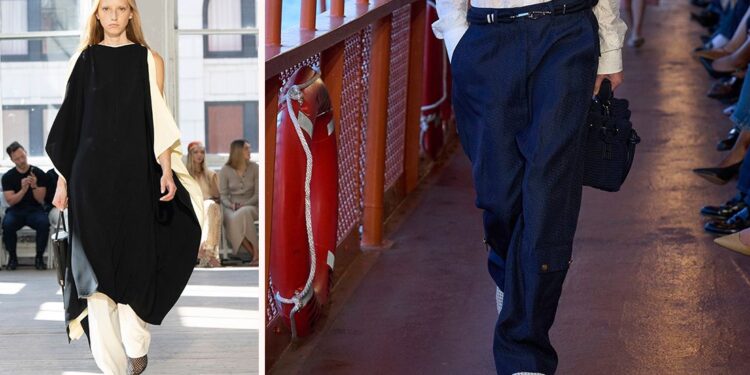 Los zapatos de rejilla combinan mejor con pantalones en tendencia de Primavera-Verano 2025