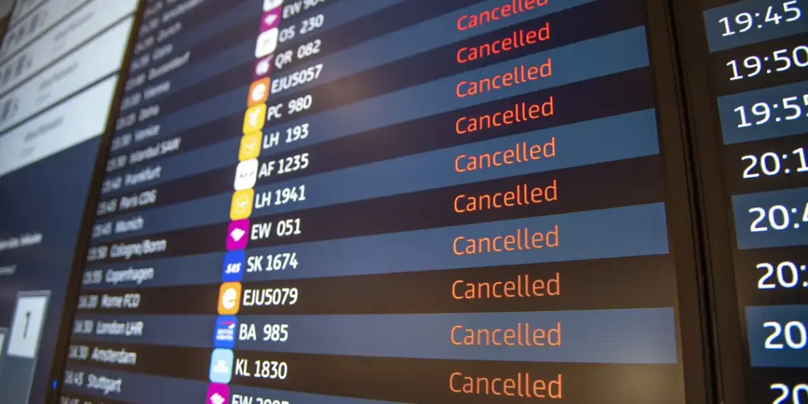 Más de 100 vuelos cancelados entre España y Alemania por una huelga