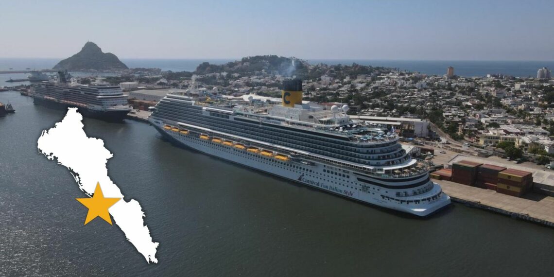 Mazatlán cierra el primer trimestre de 2025 con la llegada de 36 cruceros