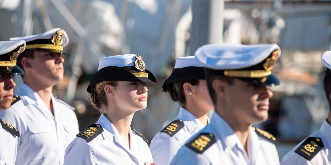 Monedas de 40 euros para conmemorar el crucero de instrucción de la princesa Leonor