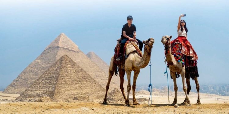 Turismo en Egipto.