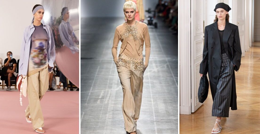 Pantalones elegantes con sandalias para llevar a la oficina en primavera 2025, según tendencias