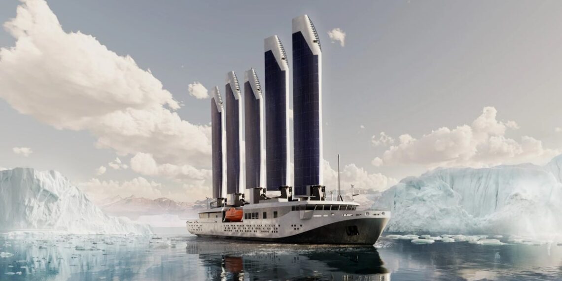Un crucero de lujo por el Ártico movido con energía solar y eólica