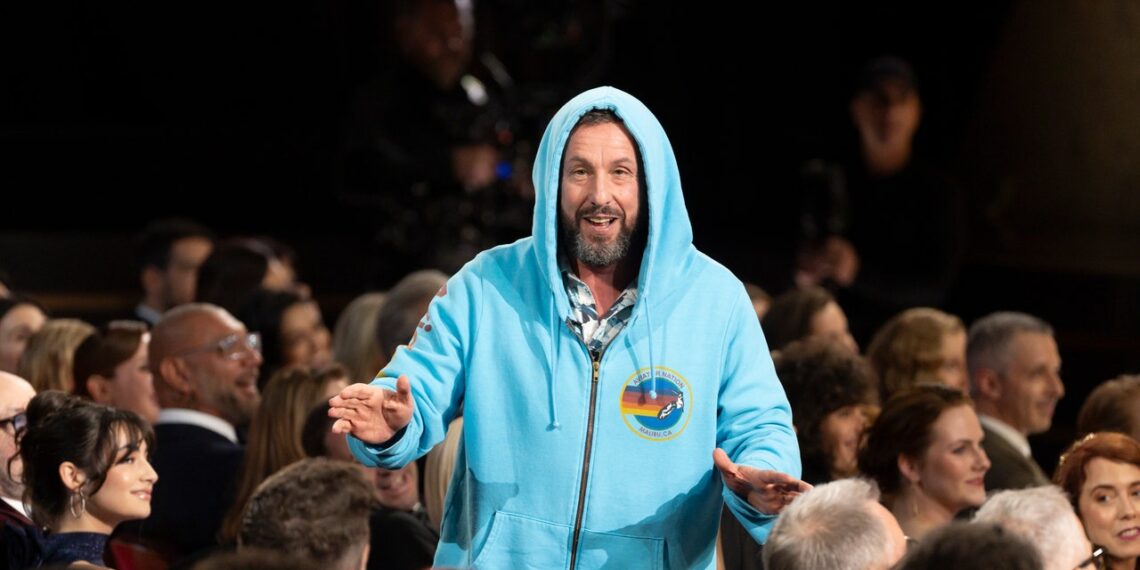 And This Year’s Unlikely Awards-Season Darling Is…Adam Sandler!