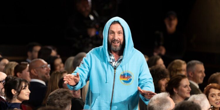 And This Year’s Unlikely Awards-Season Darling Is…Adam Sandler!