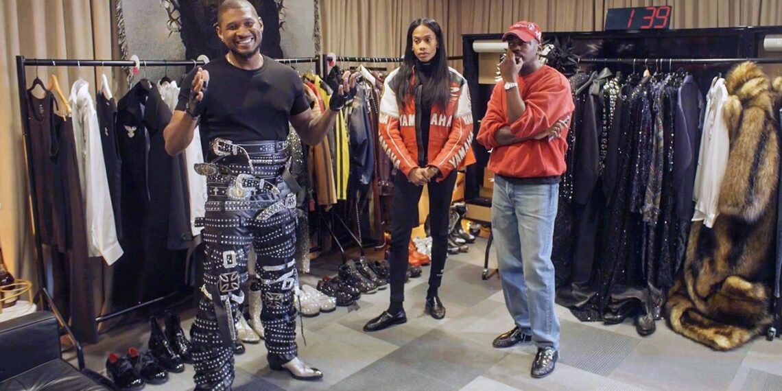 Crystal, Leather, and Faux Fur: How Usher Hits the Stage for His Past Present Future Tour