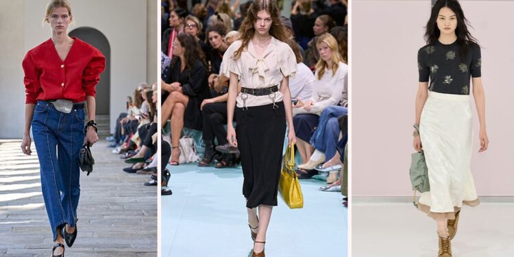 Cómo son las blusas de manga corta en tendencia de Primavera-Verano 2025