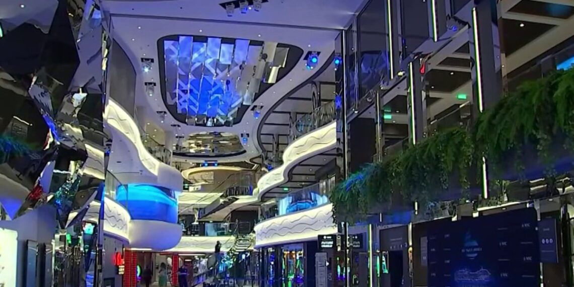 Así es el MSC World America, el moderno crucero que zarpará por primera vez desde Miami – Telemundo Miami (51)