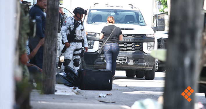 Dejan cuerpo desmembrado dentro de maletas en El Crucero