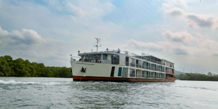 El nuevo crucero que navegará por el río Magdalena