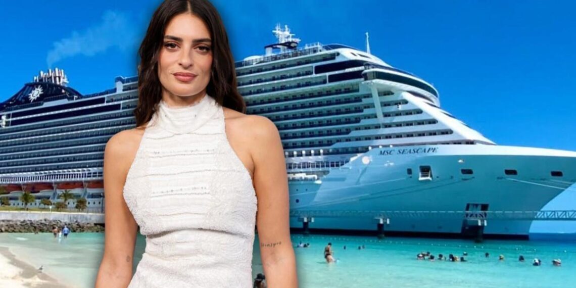 Así es el crucero de lujo en el que Susana Molina está celebrando su despedida.