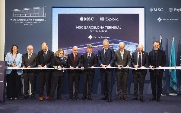División de Cruceros del Grupo inaugura MSC Barcelona Terminal