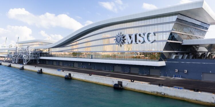 MSC abre en Miami la terminal de cruceros más grande del mundo